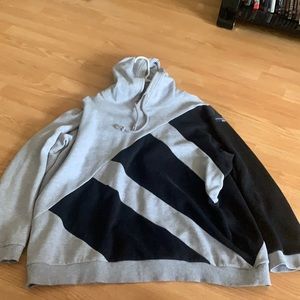 Adidas colorblock hoodie XL